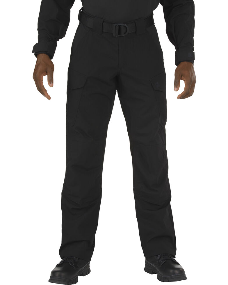 5.11 Tactical Men's Black Stryke TDU Pants - Long , Black, hi-res