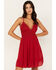 Image #1 - Tempted Women's Crochet Top Sundress, , hi-res