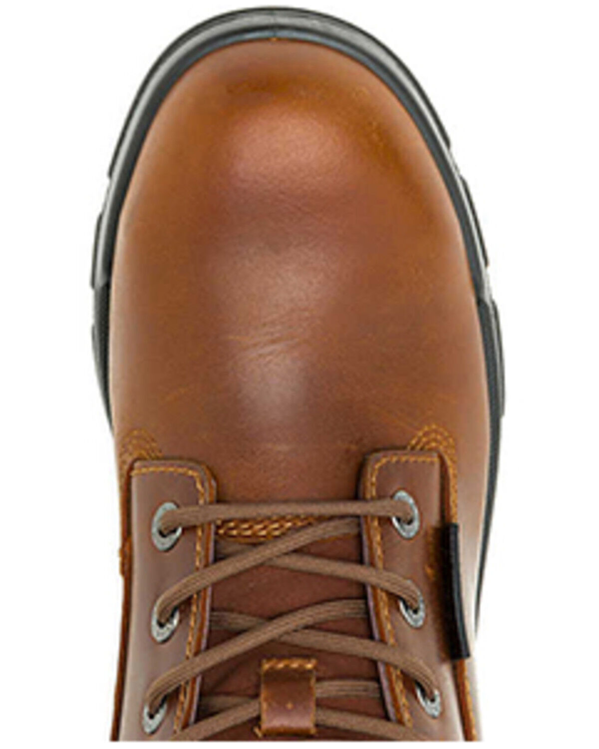 Image #4 - Wolverine Men's 6" DuraShocks SR Icon CarbonMax® Work Boots - Carbon Toe, Tan, hi-res