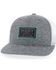 Image #1 - Hooey Men's Doc Trucker Cap , Grey, hi-res