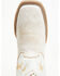 Image #6 - Laredo Women's Early Star 11" Studded Western Performance Boots - Broad Square Toe, White, hi-res