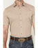 Image #2 - Cody James Men's Grill And Greet Geo Print Short Sleeve Button-Down Stretch Western Shirt - Tall, Tan, hi-res