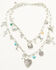 Image #2 - Shyanne Women's Charm Layered Necklace, Silver, hi-res