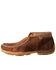 Twisted X Men's Brindle Cowhide Shoes - Moc Toe, Dark Brown, hi-res