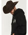 Image #4 - Seager Men's Los Rios Midweight Graphic Hooded Sweatshirt, Black, hi-res