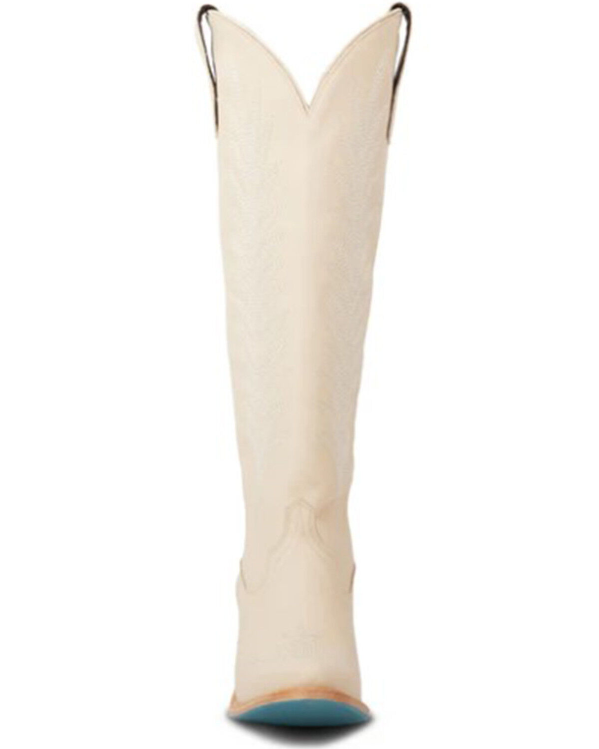 Image #4 - Lane Women's Jentry Knee High Western Boots - Round Toe, Ivory, hi-res