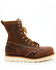 Image #2 - Thorogood Men's 8" American Heritage MAXWear Wedge&trade; Moc Work Boots - Steel Toe, Brown, hi-res