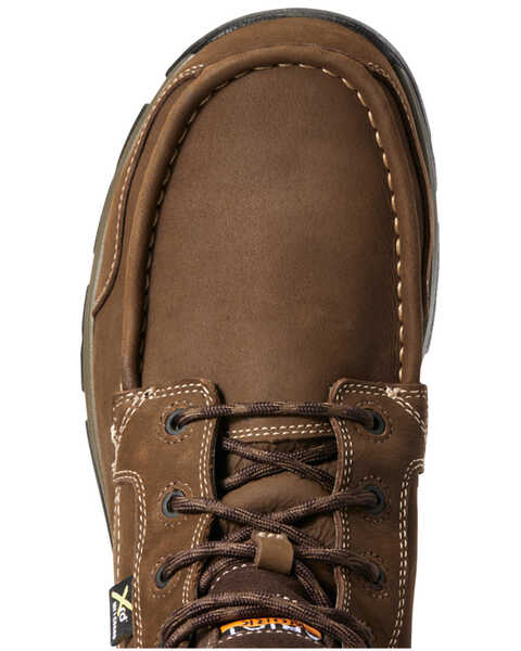 Image #4 - Ariat Men's Edge Lite Met Guard Work Boots - Composite Toe, Brown, hi-res