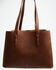 Image #1 - Justin Women's Signature Tote with Paisley Print Scarf, Brown, hi-res