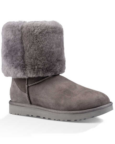 Image #8 - UGG Women's Classic Tall Boots, Grey, hi-res