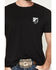 Image #4 - RANK 45&reg; Men's USA Bull Short Sleeve Graphic T-Shirt, Black, hi-res
