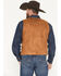 Image #4 - Cody James Men's Howard Faux Suede Button-Down Vest, Camel, hi-res