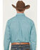 Image #4 - Cinch Men's Geo Print Long Sleeve Button-Down Stretch Western Shirt, Turquoise, hi-res