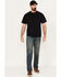 Image #1 - Hawx Men's Medium Wash Bootcut Work Jeans, Indigo, hi-res