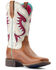 Image #1 - Ariat Women's Pinto VentTEK™ 360° Western Boots - Broad Square Toe, Brown, hi-res