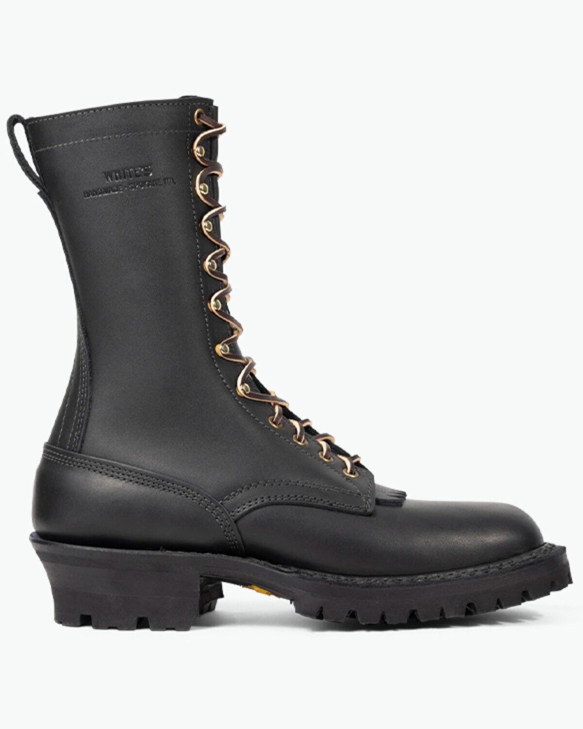 Image #1 - White's Boots Men's Original Smokejumper Work Boots - Soft Toe, Black, hi-res
