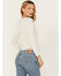 Image #4 - Originality Women's Cowgirls Don't Cry Long Sleeve Thermal Graphic Tee, Ivory, hi-res