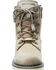 Image #4 - Harley Davidson Women's Marconi Moto Boots - Round Toe, Brown, hi-res