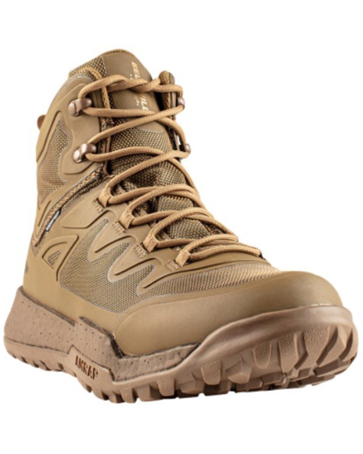 Image #1 - Belleville Men's 6" AMRAP Vapor Tactical Boots - Soft Toe, Coyote, hi-res