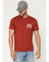 Image #2 - Levi's Men's Horseshoe Logo Short Sleeve Graphic T-Shirt, Red, hi-res