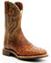 Image #1 - Dan Post Men's Exotic Full Quill Ostrich Western Boots - Broad Square Toe, Tan, hi-res