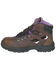 Image #3 - Hoss Women's 6" Lily Waterproof Work Boots - Steel Toe, Brown, hi-res