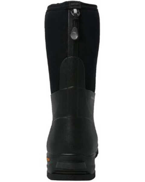 Image #4 - Dryshod Men's Mudcat Mid-Calf Work Boots - Round Toe, Black, hi-res