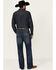 Image #3 - Wrangler 20X Men's Sunnybrook Dark Wash Extreme Relaxed Straight Stretch Denim Jeans, Dark Medium Wash, hi-res
