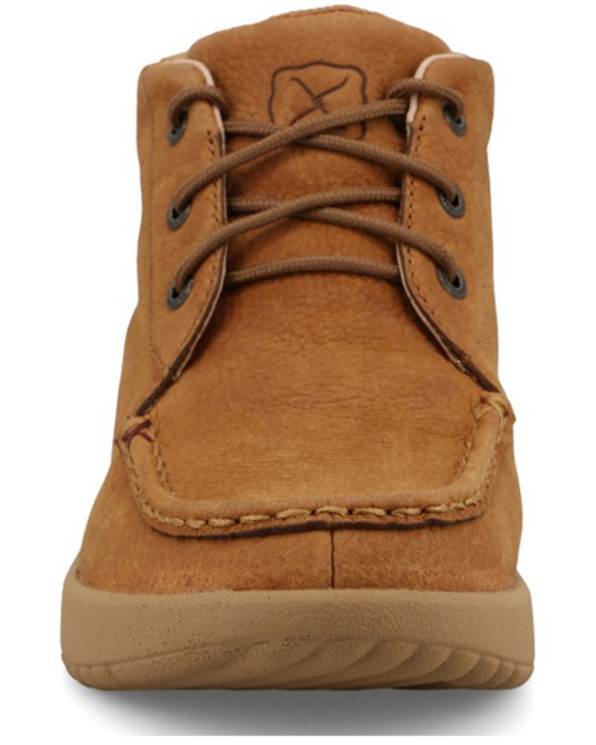 Image #4 - Twisted X Women's Platform Shoes - Moc Toe, Chestnut, hi-res