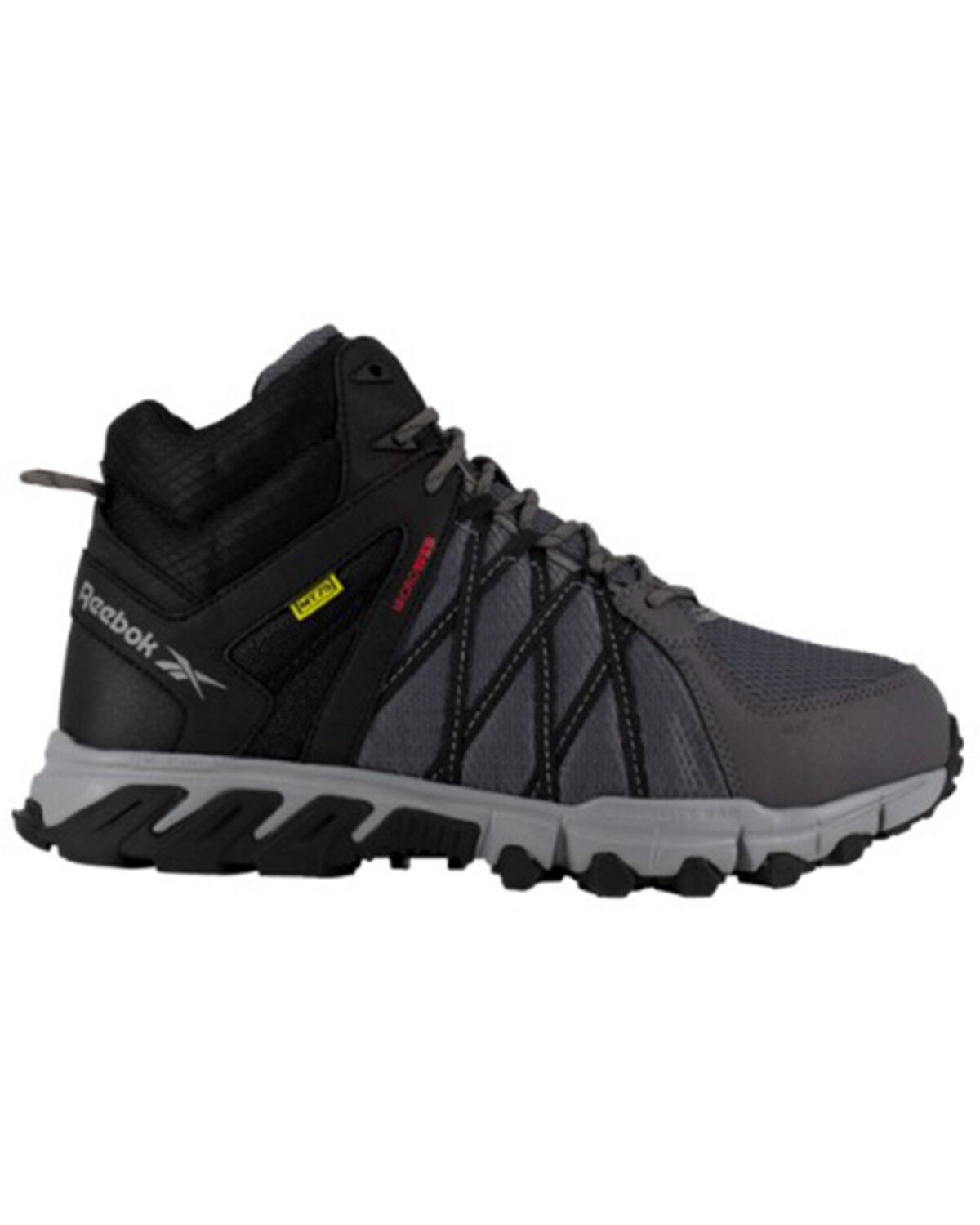 Image #2 - Reebok Women's Trailgrip Hiker Work Shoes - Alloy Toe, Grey, hi-res