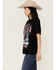 Image #2 - Idyllwind Women's Howdy Darlin Short Sleeve Boyfriend Graphic Tee, Black, hi-res