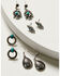 Image #3 - Idyllwind Women's Clermont Antique Earring Set - 8 Piece, Silver, hi-res