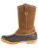 Georgia Boot Men's Marshland Pull On Duck Boots - Round Toe, Brown, hi-res