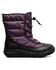 Image #2 - Bogs Girls' Skyline Snowcata Winter Boots - Round Toe, Purple, hi-res