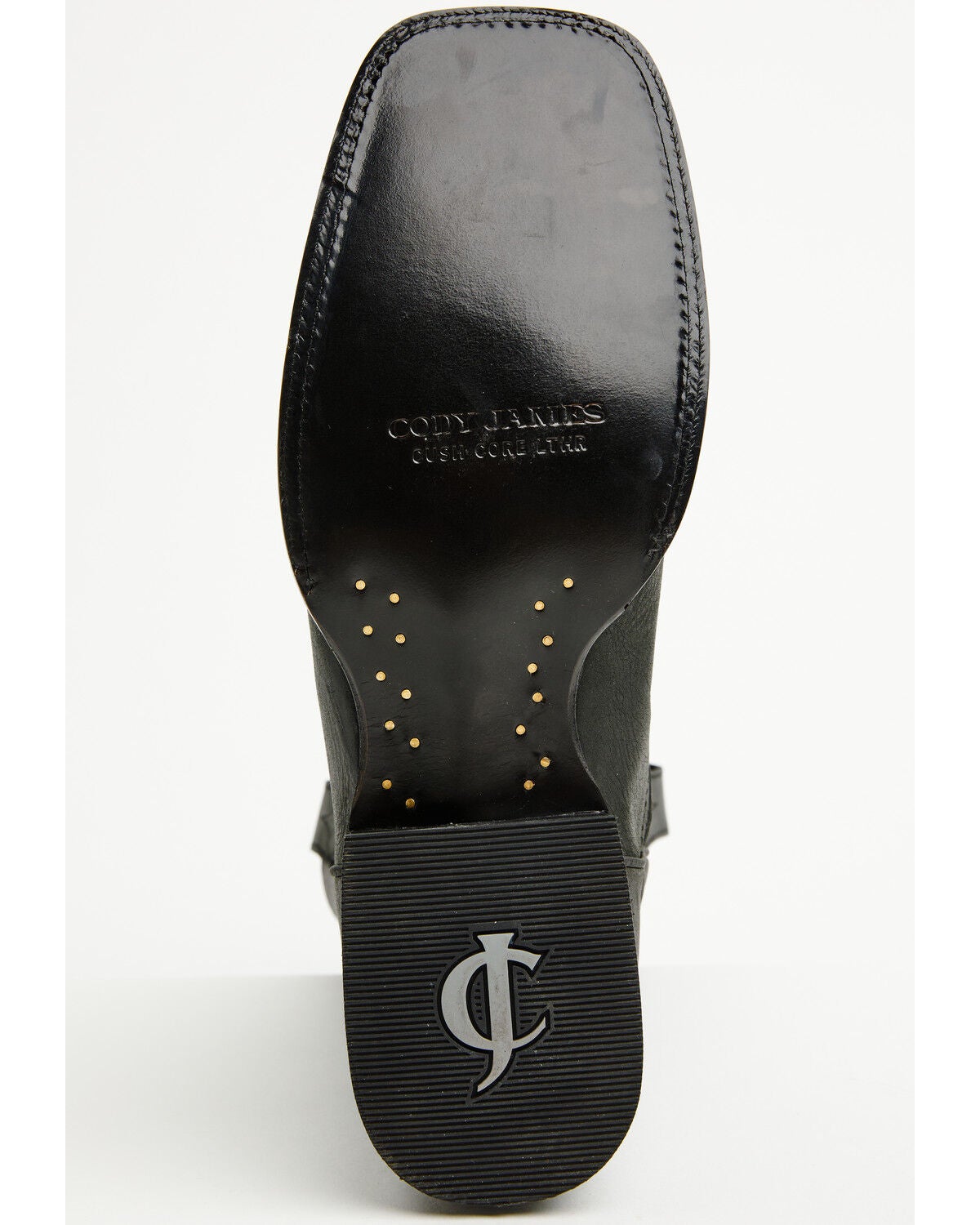 Image #7 - Cody James Cush Core&reg; Men's Spartan Western Boots - Broad Square Toe, Black, hi-res
