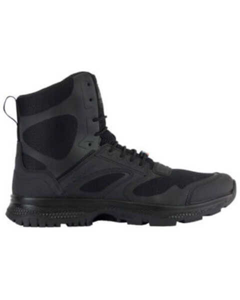 Thorogood Men's 7" Lightweight Tactical Work Boots - Soft Toe, Black, hi-res