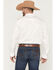 Image #4 - Wrangler X Cody Johnson Men's Medallion Print Long Sleeve Button-Down Western Shirt, White, hi-res