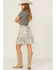 Image #4 - Ash & Violet Women's Floral Smocked Tiered Skirt, Multi, hi-res