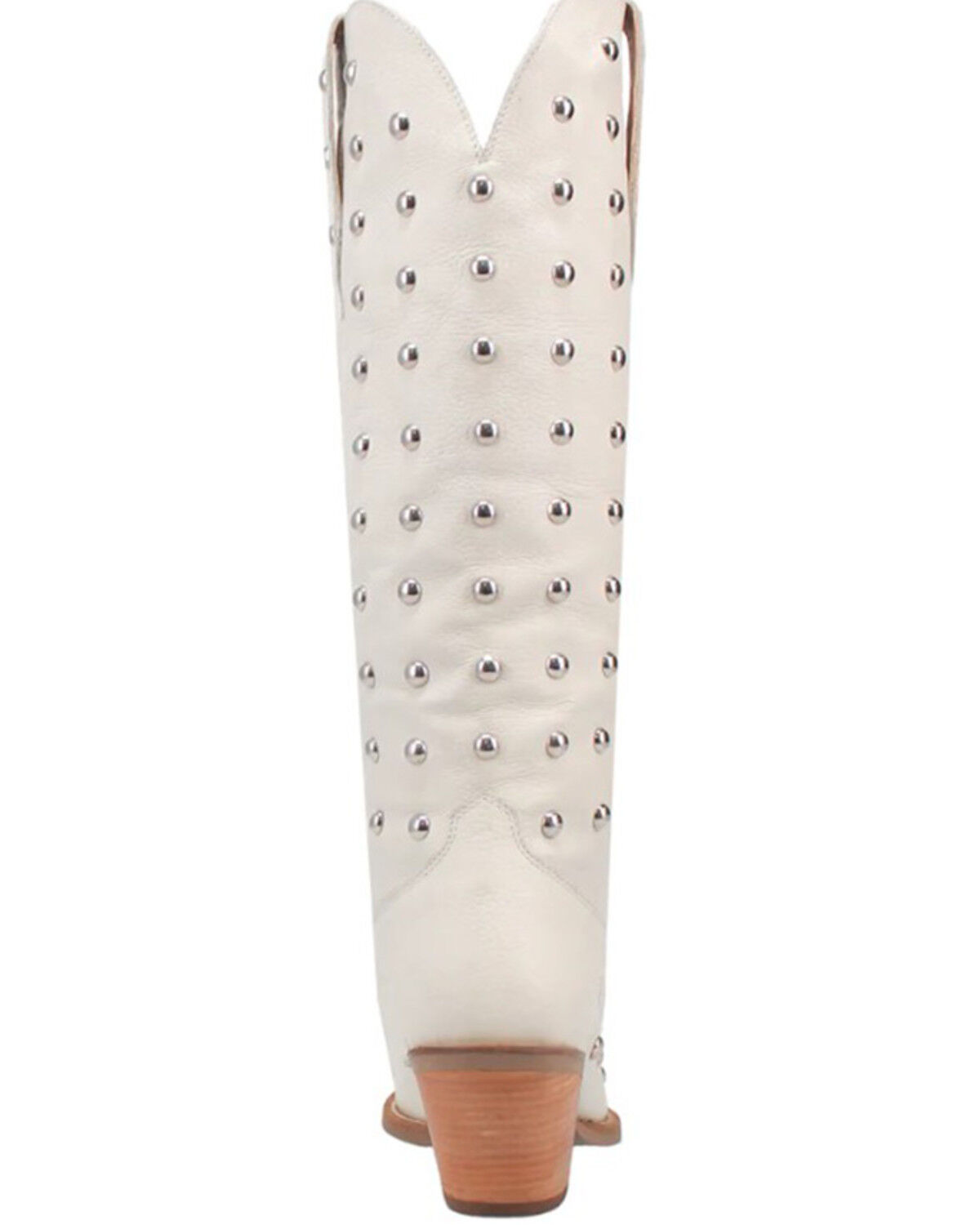 Image #5 - Dingo Women's Broadway Bunny Tall Western Boots - Snip Toe, White, hi-res