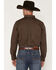 Image #4 - Cody James Men's Fast Forward Geo Print Long Sleeve Button-Down Stretch Western Shirt, Navy, hi-res