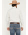 Image #4 - Ely Walker Men's Wallpaper Floral Stripe Print Long Sleeve Snap Western Shirt - Big, Cream, hi-res
