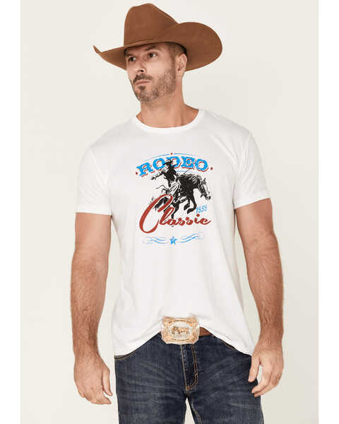Cody James Men's Ivory Rodeo Classic Graphic Short Sleeve T-Shirt , Ivory, hi-res