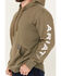 Image #4 - Ariat Men's Rebar Roughneck Pullover Hooded Sweatshirt, Green, hi-res
