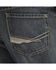 Ariat Men's M2 Dusty Road Dark Wash Relaxed Bootcut Jeans, Denim, hi-res