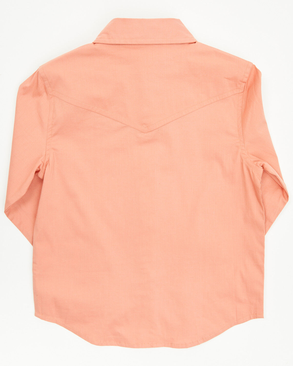 Image #3 - Shyanne Toddler Girls' Cedar Embroidered Long Sleeve Pearl Snap Stretch Western Shirt, Rose, hi-res