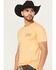Image #4 - Howitzer Men's Liberty Short Sleeve Graphic T-Shirt, Yellow, hi-res