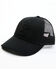 Image #1 - Boot Barn Men's Embroidered Logo Ball Cap, Black, hi-res