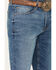 Image #2 - DEVIL-DOG Dungarees Men's Powells Light Wash Athletic Fit Performance Stretch Denim Jeans, Light Wash, hi-res
