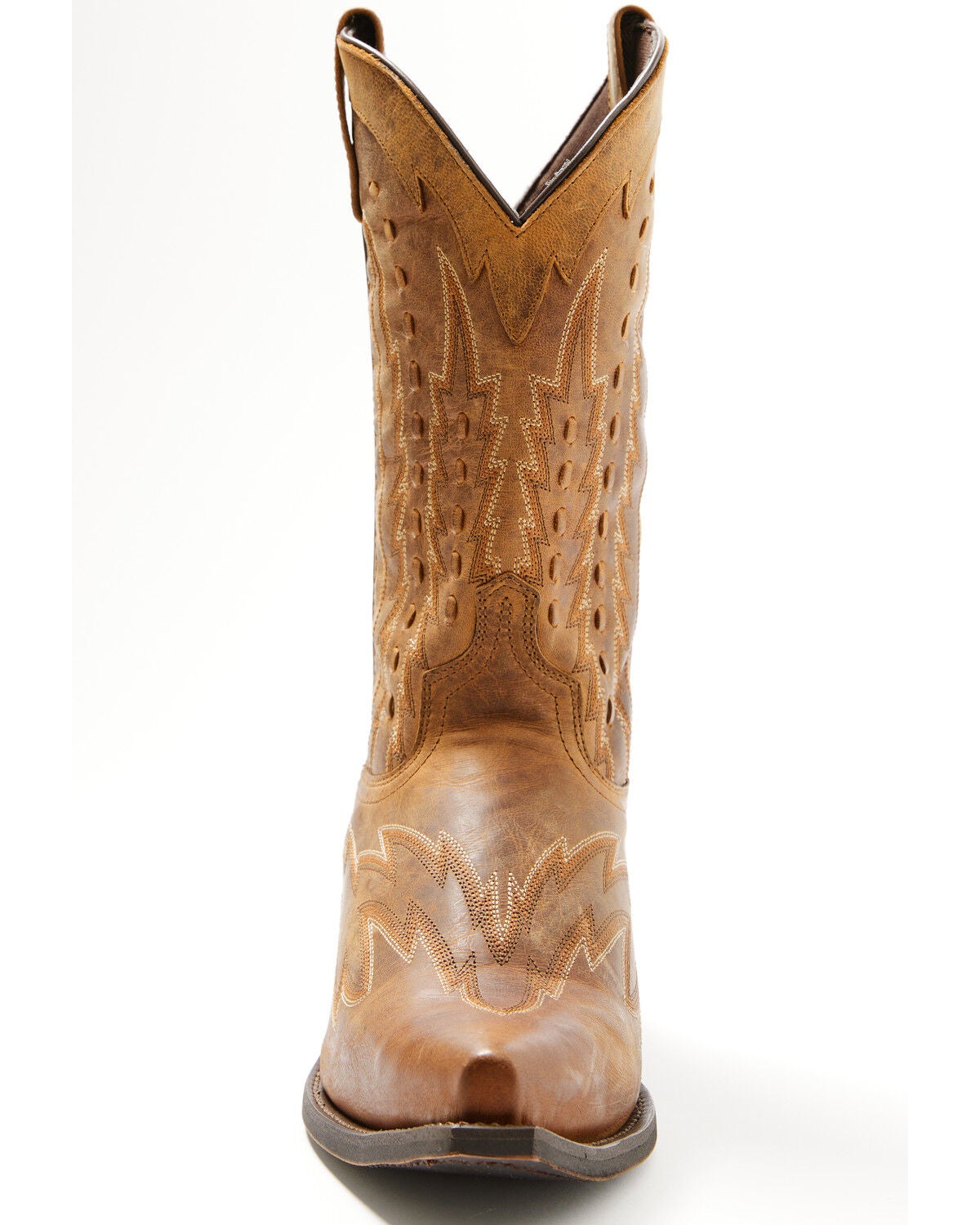 Image #4 - Laredo Men's Silverdale Performance Western Boot - Snip Toe, Tan, hi-res