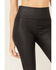 Image #2 - Double D Ranch Women's Bandit Leather Pant, Black, hi-res